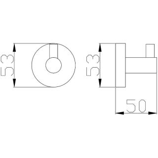 Крючок Rav Slezak Colorado COA0100SM Бронза